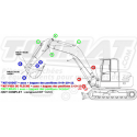 Kit bras KUBOTA  K008-5