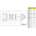 Galet supérieur LIEBEHRR COMPACT R926 C15690E