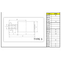 Galet supérieur HITACHI EX40 / EX45 / EX50 / EX55 / EX58 / ZX27 / ZX30 / ZX35 / ZX40U1 / ZX50 / ZX60 UH110Z0D-HITACHI3