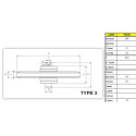 Roue folle YANMAR B15,3 / B15EX / B15EX3 / B17,3 / B18EX UX028Z5F-YANMAR