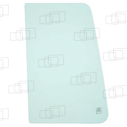 Vitre de main droite avant coulissante KUBOTA KX61-3 / KX71-3 / KX91-3 / KX91-3 ALPHA / KX101-3 / KX121-3 / KX121-3 ALPHA / K...