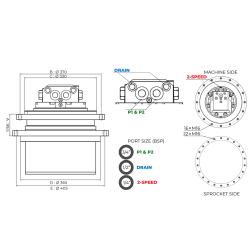 Moteur de translation TOOMAT 40 MTR-TOOMAT40