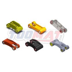 Biellette de Godet JCB 8008 CTS / N°S 2410301 à 2411000
