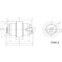 Galet inférieur NEUSON 1902 RD FORCE A009015