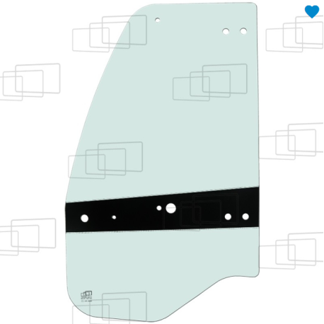 VITRE PORTE GAUCHE KOMATSU WA70M-8 WA80M-8 WA100M-8 (A PARTIR DE 2018) 156986A