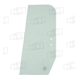 VITRE PORTE PARTIE HAUTE ARRIERE COULISSANTE GAUCHE CATERPILLAR 308C CR 314C CR 314C CR LCR 321C LCR (DE 2003 A 2008) 057738C