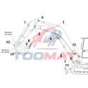 Kit Axes Bagues Complet Takeuchi TB014/ N°S 11410622 +