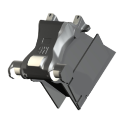 Platine à souder pour godet type MORIN M3