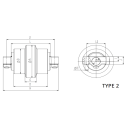 Galet Inférieur pour Hitachi ZX85 USB-3  A76060A