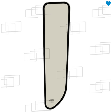 VITRE COTE DERRIERE PORTE GAUCHE CATERPILLAR 312L 317L 320L 325L 330L 350L 375L (DE 1991 A 1997) 147997C