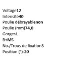 Alternateur VOLVO EC20B 155.554.040.130