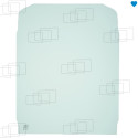 VITRE AVANT HAUTE TEM VOLVO EW140B EW145B EW160B EW180B EW200B (SERIES B) 147128A
