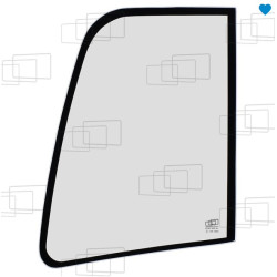VITRE PORTE PARTIE HAUTE DAEWOO SOLAR 55V SOLAR 75V (DE 1998 A 2008) 142543F