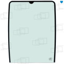 VITRE AVANT HAUTE FIAT NEW HOLLAND WE150 WE170 WE190 WE210 WE230 054007A