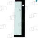 VITRE MAIN DROITE ARRIERE 1/4 KOMATSU PC20MR-2 PC27MR-2 PC30MR-2 PC35MR-2 PC40MR-2 PC50MR-2 (DE 2004 A A 2010) 158136B