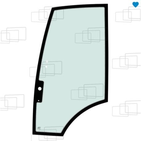 VITRE PORTE GAUCHE KOMATSU WB91R-2 WB93R-2 WB97R-2 (F20001 -) WB97S-2 (F10001 -) WB140-2 WB140PS-2 (DE 2000 A 2005) 059799J