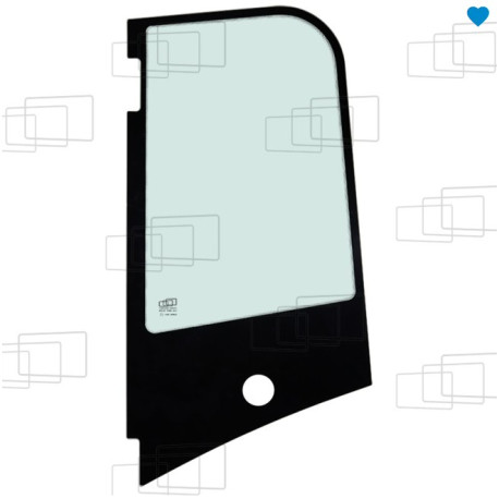 VITRE COTE DERRIERE PORTE GAUCHE KUBOTA KX027-4 / KX030-4 152279G