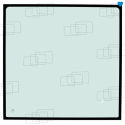 VITRE AVANT HAUTE TAKEUCHI TB2150 TB2160 TB1135 TB1140 158448I