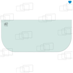 VITRE AVANT BASSE VOLVO EC140D EC160D EC180D EC220D EC250D EC300D EC340D EC350D EC380D EC480D EC750D (A PARTIR 2011) (SERIES ...