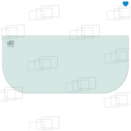 VITRE AVANT BASSE VOLVO EC140D EC160D EC180D EC220D EC250D EC300D EC340D EC350D EC380D EC480D EC750D (A PARTIR 2011) (SERIES ...