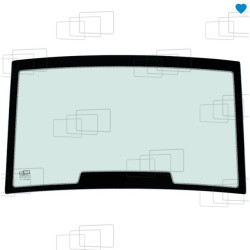 VITRE ARRIERE JCB 411HT 416HT 417HT 419HT 427HT/ZX 435S 437HT/ZX 457HT/ZX (A PARTIR DE 2014) 060314A