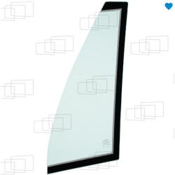 VITRE AVANT 1/4 PARTIE HAUTE GAUCHE JCB 411T 413S 417 417HT 418S 426EHT 427HT 427ZX 434S 435S 436ZX 436EHT 436EZX 437HT 437ZX...