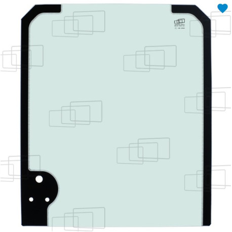 VITRE AVANT PARTIE HAUTE YANMAR SV15VT SV17VT SV19VT (A PARTIR 2021) 268694B