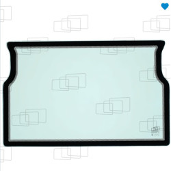 OEM VITRE AVANT BASSE JCB 8040ZTS 8045ZTS 8050ZTS 8055RTS 8055ZTS 8065RTS ( A PARTIR DE 2006 ) 280094E