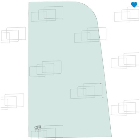VITRE DROITE AVANT COULISSANTE YANMAR B15 B17 B18 B19 B22 B27 B37 B25V B30V B37V B50V 271545F