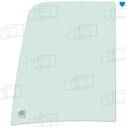 VITRE MAIN DROITE ARRIERE COULISSANTE KUBOTA U50-5 U56-5 (A PARTIR DE 2020) 265657C
