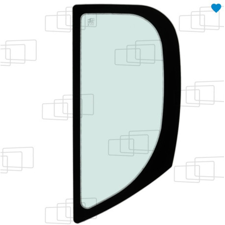 VITRE COTE DERRIERE PORTE GAUCHE YANMAR SV85 SV120 / B75W B95W B110W (A PARTIR DE 2018) 152454F