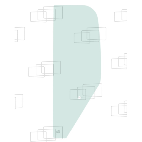 VITRE COTE DERRIERE PORTE GAUCHE CASE MAXI 23 MAXI 28 MAXI 31 MAXI 35 MAXI 50 (DE 2001 A 2004) / CX23 CX28 CX35 CX50 (DEL 200...