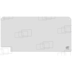 VITRE AVANT BASSE PEL JOB EB30.4 EB306 EB406 EB506 EB706 EB806 EC50 EC70 068873F