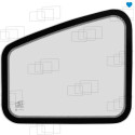 VITRE PORTE PARTIE BASSE PEL JOB EB350 XT EB450 XT / VOLVO EC35 EC45 (283) 062248F
