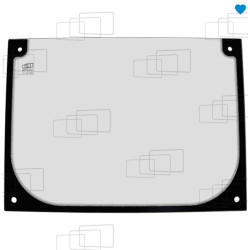 VITRE AVANT BASSE SENNEBOGEN 653R 730M 735E 818E 821E 822G 824G 825E 830E 835G MAXCAB 2 INDISTRIAL 272070C
