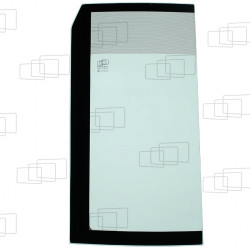 Vitre coté derrière porte KOMATSU PC20MR-3 PC27MR-3 PC30MR-3 PC35MR-3 PC45MR-3 PC55MR-3 (DE 2008 AL 2017) 054017G