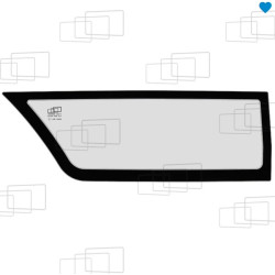 VITRE MAIN DROITE - 1/4 BASSE CATERPILLAR 301.5 301.6 301.8 302.5 303.5 304.5 SERIES 2 (DE 2001 A 2005) 064357J