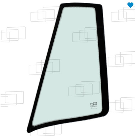 VITRE ARRIERE 1/4 - DROITE CASE 580K 580LE 580SLE 580LPS 580LSP 580LXT 580M 580MXT 580SK 580SM (DE 1987 A 2004) 055257I