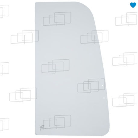 VITRE DROITE COULISSANTE KUBOTA KX36-2 / KX36-2 ALPHA / KX41-2 /KX41-2 ALPHA / KX41-2V (DE 1997 A 2004) 068083I