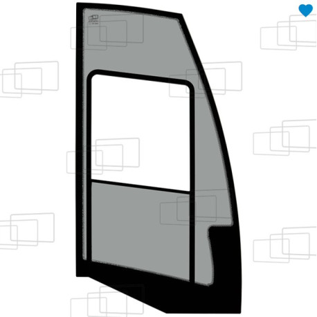 VITRE PORTE DROITE MECALAC 12MTX (A PARTIR DE 2015) 158634D