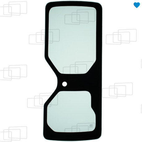 VITRE PORTE KUBOTA U35 ZTS / U45 ZTS (DE 1997 A 2002) 055400J