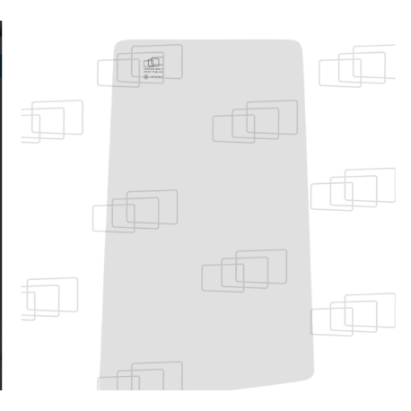 VITRE COTE DERRIERE PORTE GAUCHE U30-3A2 055501G