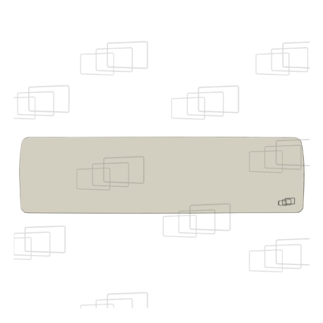 VITRE TOIT KUBOTA KX61-2 / KX61-2 APLHA / KX71-2 / KX71-2 ALPHA / KX91-2 / KX121-2 / KX161-2 (1997 à 2004) 061697D