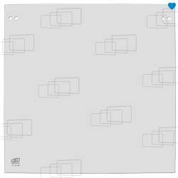 VITRE AVANT HAUTE KUBOTA KX36-1 KX41-1 (DEL 1990 A 1997) 068073C