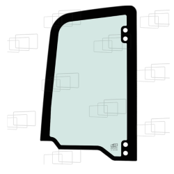 VITRE PORTE PARTIE HAUTE GAUCHE CATERPILLAR 301.6CR 301.8CR 302CR (A PARTIR 2019) 158793D