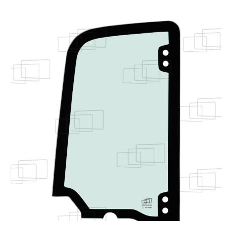 VITRE PORTE PARTIE HAUTE GAUCHE TYPE CATERPILLAR 301.6CR 301.8CR 302CR (A PARTIR 2019) 162312F