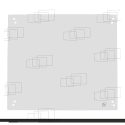 VITRE AVANT HAUTE CASE CK13 CK15 (DE 1991 A 1997) 063743B