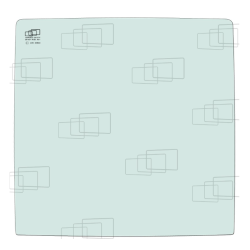 VITRE AVANT HAUTE KUBOTA KX61-2 / KX61-2 APLHA / KX71-2 / KX71-2 ALPHA / KX91-2 / KX121-2 / KX161-2 (1997 à 2004) 067871I
