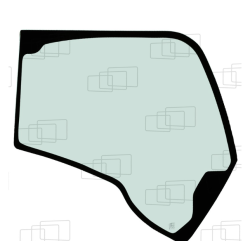 VITRE COTE DROITE HITACHI ZX225US-3 ZX225USLC-3 ZX225USR-3 (de 2008 à 2012) 053895H