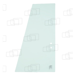 VITRE PORTE PARTIE HAUTE ARRIERE COULISSANTE GAUCHE ZX70LC-3 ZX70LCN-3 ZX70US-3 ZX75US-3 ZX80LC-3 ZX80US-3 ZX85US-3 ZX135US-3...